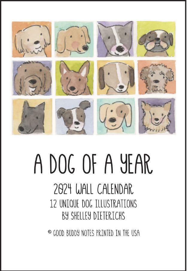 A 2024 A Dog Of A Year Calendar.