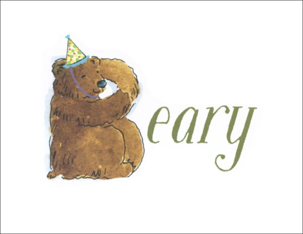 Beary Happy Birthday Card
