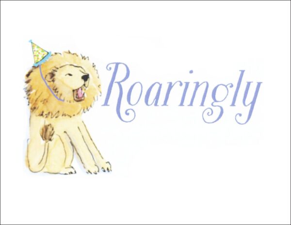 Illustrated Zoo Animal Alphabet Greeting Card