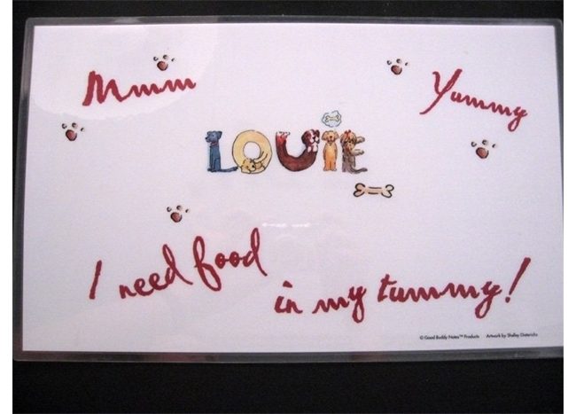 Placemat - Personalized Dog