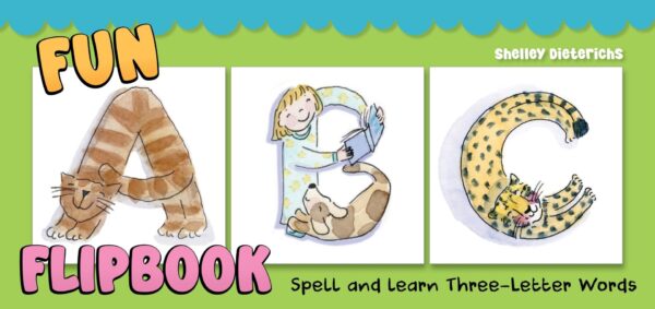Illustrated ABC flipbook cover