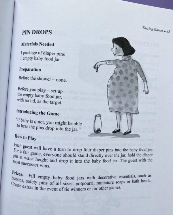 Pin Drops game in Games Galore for Baby Showers