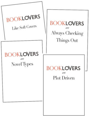 Greeting cards for book lovers