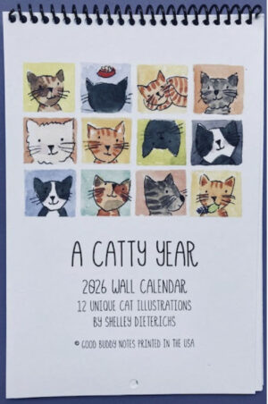 2026 A Catty Year Calendar