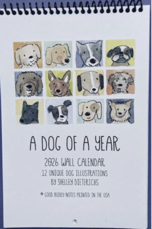 2026 A Dog Of A Year Calendar