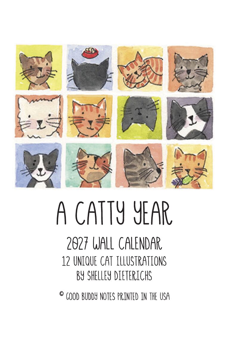 2027 A Catty Year Calendar