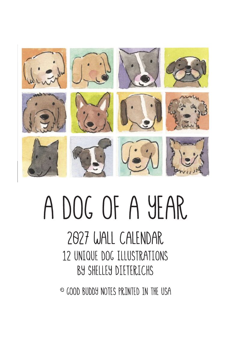 2027 A Dog Of A Year Calendar